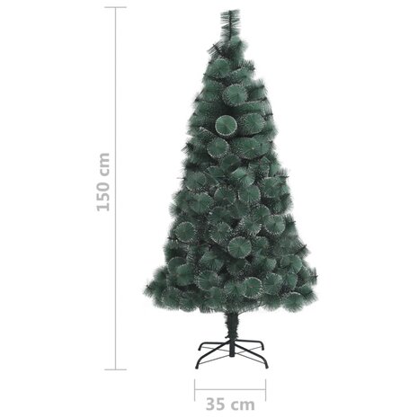 Kunstkerstboom met standaard 150 cm PET groen 7