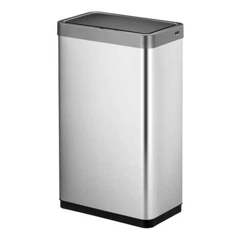EKO Vuilnisbak met sensor Mirage X 80 L matzilverkleurig 2