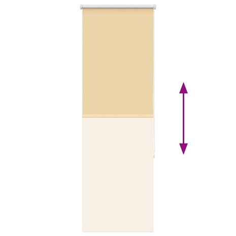 Rolgordijn verduisterend 55x130cm stofbreedte 50,7 cm polyester 9