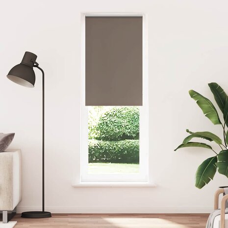 Rolgordijn verduisterend koffie 85x210 cm stofbreedte 80,7 cm 1