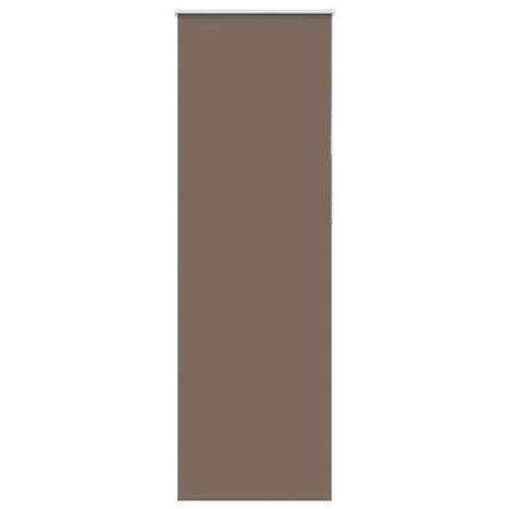 Rolgordijn verduisterend koffie 85x210 cm stofbreedte 80,7 cm 2