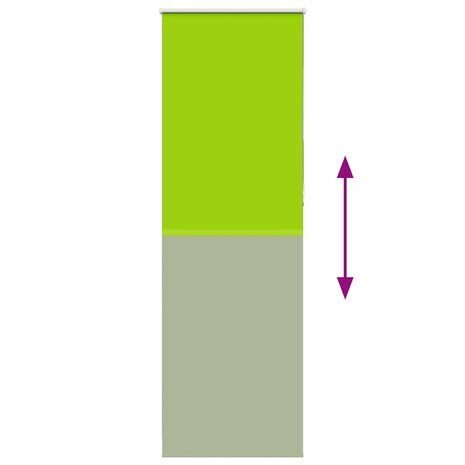 Rolgordijn verduisterend 85x210cm stofbreedte 80,7 cm polyester 9