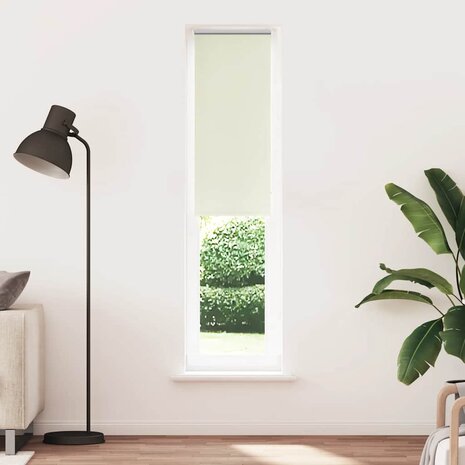 Rolgordijn verduisterend 40x230 cm stofbreedte gebroken wit 2
