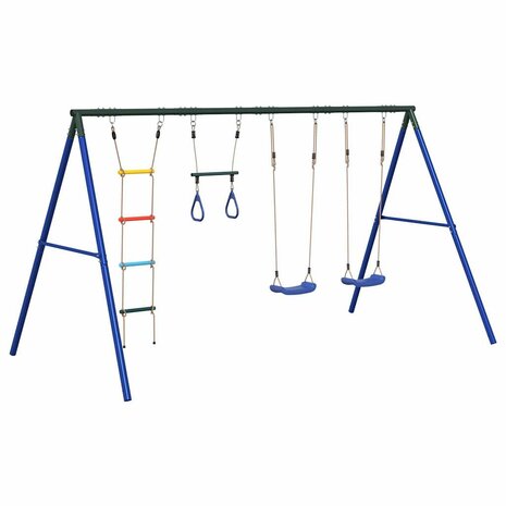 Schommelset met schommels, trapeze en ladder 2