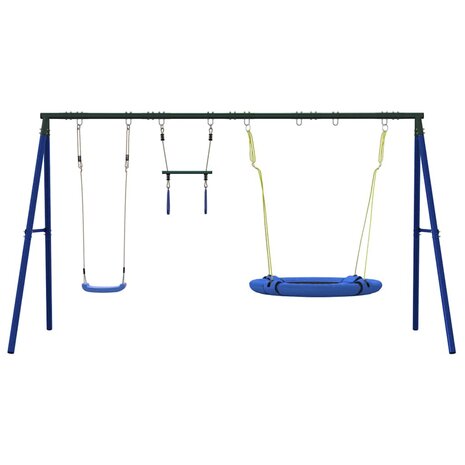 Schommelset met schommel, trapeze en schotelschommel 3
