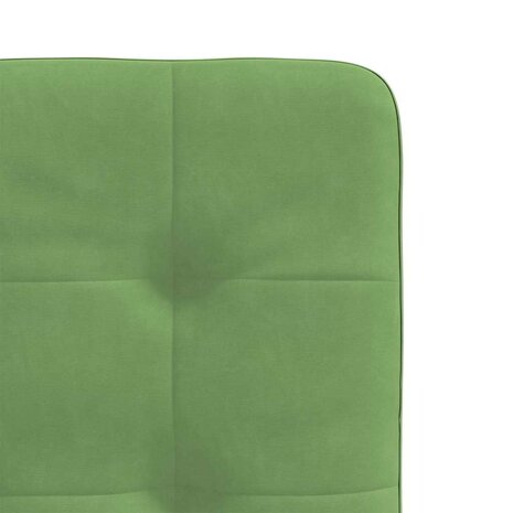 Eetkamerstoelen 2 st fluweel lichtgroen 7