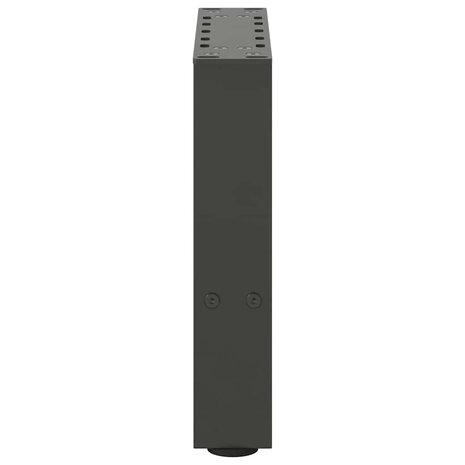 Salontafelpoten 2 st 30x(30-31) cm staal antracietkleurig 6
