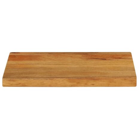 Tafelblad met natuurlijke rand 50x30x2,5 cm massief mangohout 3