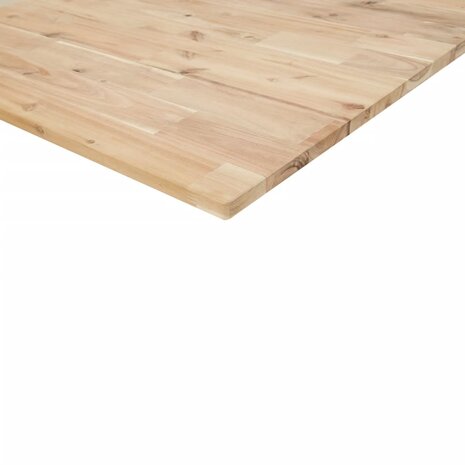 Tafelblad vierkant 40x40x2 cm massief acaciahout 8