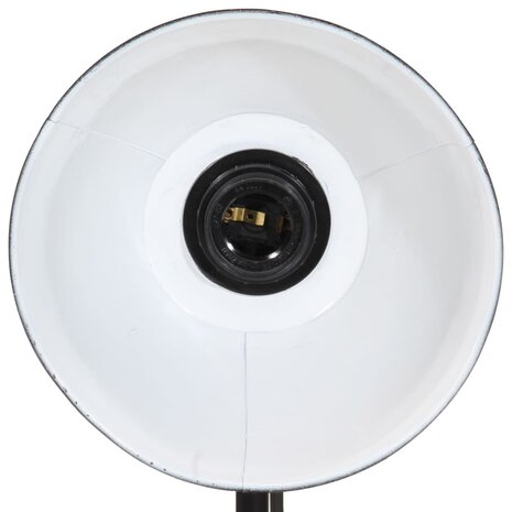 Bureaulamp 25 W E27 17x17x50 cm zwart 6