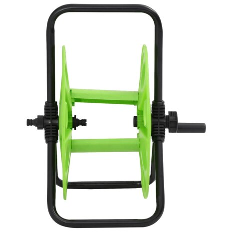 Slanghaspel voor 45 m 1/2" slang vrijstaand staal groen 3