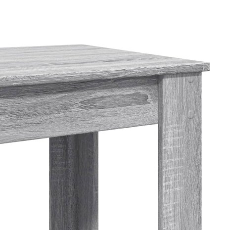 Bartafel 102x50x103,5 cm bewerkt hout grijs sonoma eikenkleurig 7