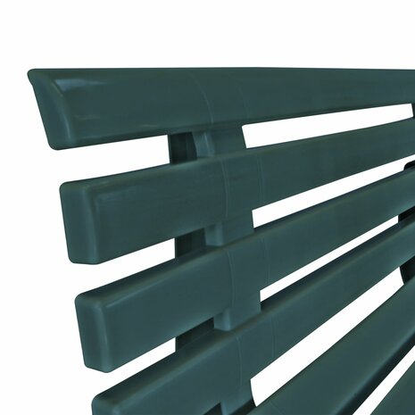 Tuinbank 145,5 cm kunststof groen 5