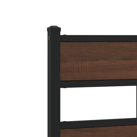 Bedframe met hoofdbord en voetbord zonder matras 80x200 cm 8