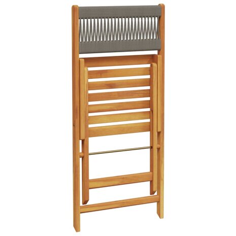Bistrostoelen 2 st massief acaciahout en touw grijs 8