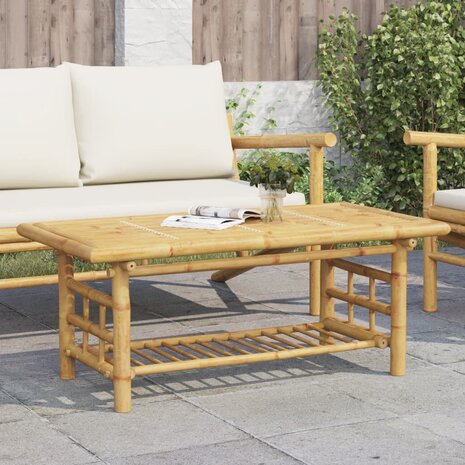 Salontafel 110x55x45 cm bamboe 1