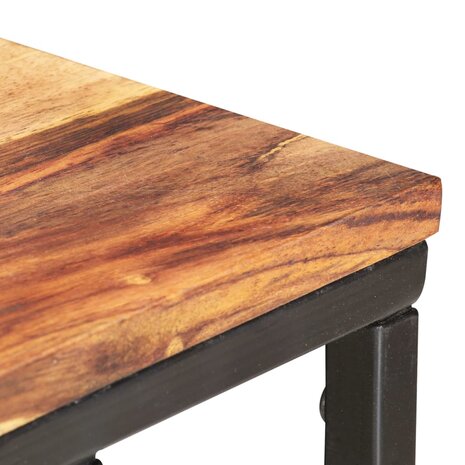 Bijzettafel 35x45x65 cm massief hout 5