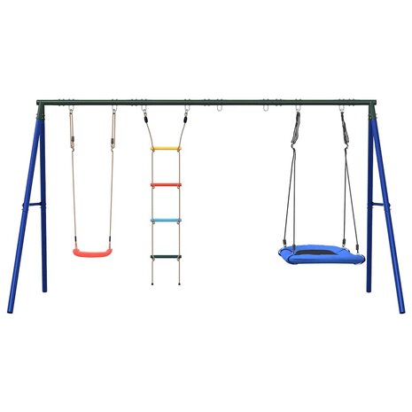 Schommelset met schommel, ladder en nestschommel 3