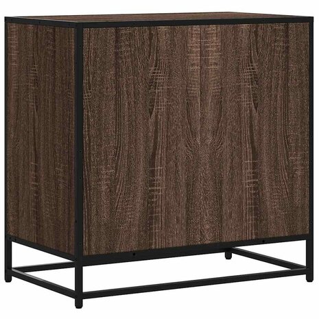 Ladekast 70x41x70 cm bewerkt hout bruin eikenkleur 7