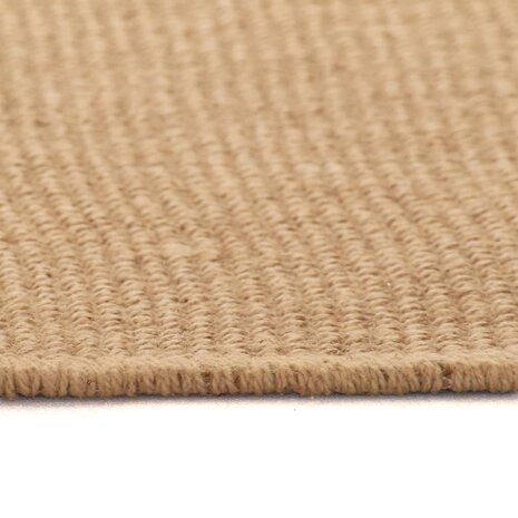 Tapijt met latex onderkant 80x160 cm jute natuurlijk 3