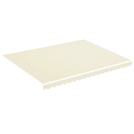 Vervangingsdoek voor luifel 4,5x3,5 m crèmekleurig 2