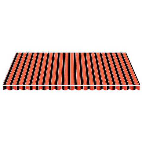 Vervangingsdoek voor luifel 5x3,5 m oranje en bruin 3