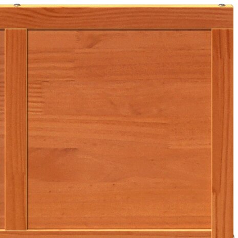 Schuifdeur 80x208 cm massief grenenhout wasbruin 8