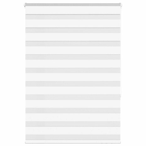 Zebra rolgordijn 95x150 cm stofbreedte 90,9 cm polyester wit 1