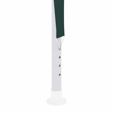 Partytent met zijwanden professioneel 90 g/m² 4x4 m groen 8
