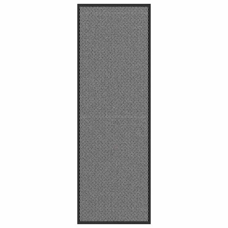 Deurmat 60x180 cm antracietkleurig 1