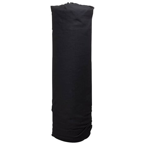 Geotextielmembraan 1x50 m polyestervezel zwart 3