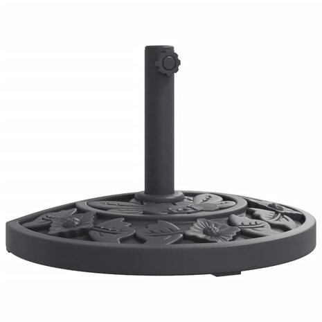 Parasolvoet voor stok van Ø38 / 48 mm 9 kg halfrond 2