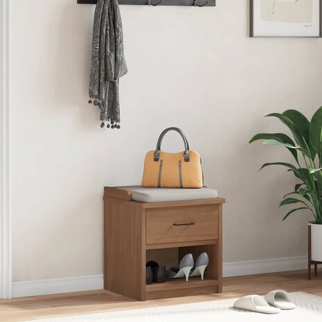 Gangbankje SANDNES 45x40x50 cm massief grenenhout 3