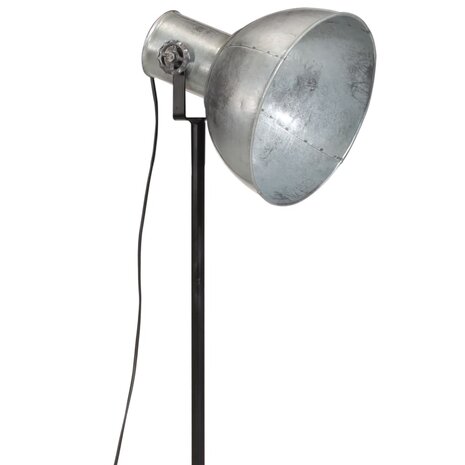 Vloerlamp 25 W E27 75x75x90-150 cm vintage zilverkleurig 8