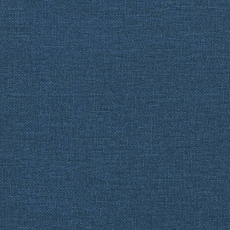 Chaise longue met kussens stof blauw 7