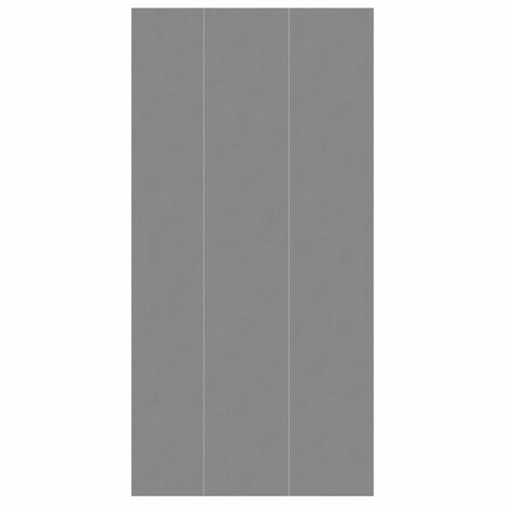 Zwembadgrondzeil 750x370 cm polyester geotextiel lichtgrijs 2