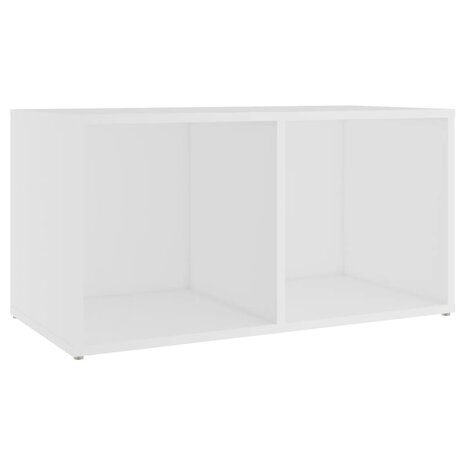 Tv-meubel 72x35x36,5 cm bewerkt hout wit 2