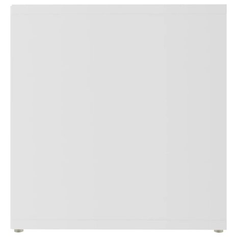 Tv-meubel 72x35x36,5 cm bewerkt hout wit 6