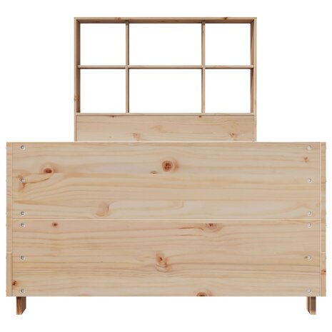 Bedframe zonder matras massief grenenhout 90x200 cm 4