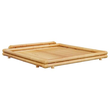 Bedframe bamboe 200x200 cm 3