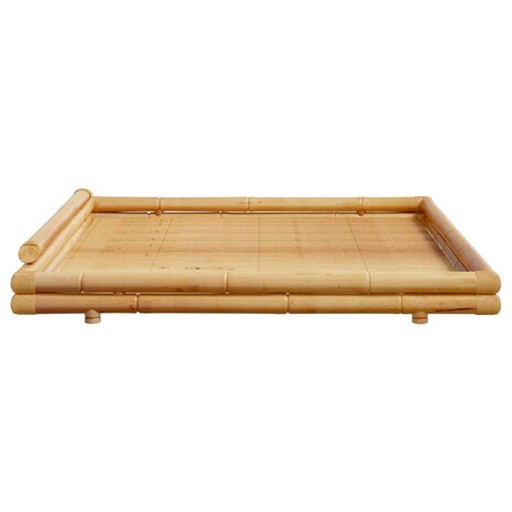 Bedframe bamboe 200x200 cm 5