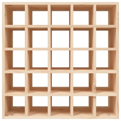 Wijnkast 56x25x56 cm massief grenenhout 5