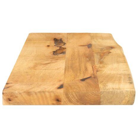 Tafelblad met natuurlijke rand 80x20x3,8 cm massief mangohout 4
