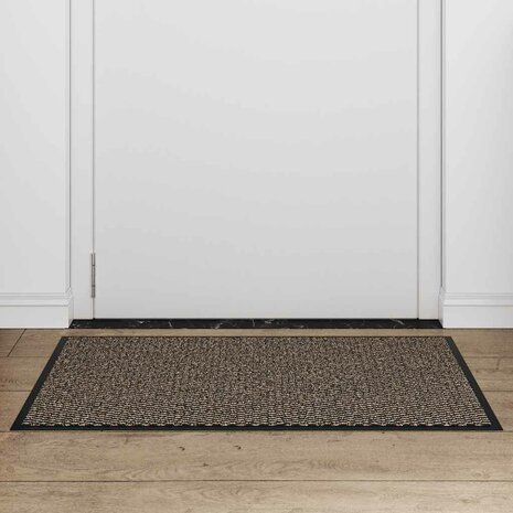 Deurmat 60x90 cm bruin 2