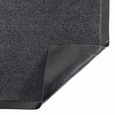 Deurmat 60x180 cm antracietkleurig 5