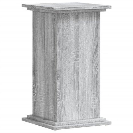 Plantenstandaard 33x33x60 cm bewerkt hout grijs sonoma eiken 2