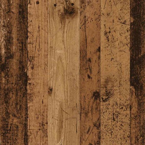 Kledingkast 80x40x65 cm bewerkt hout oud houtkleurig 8