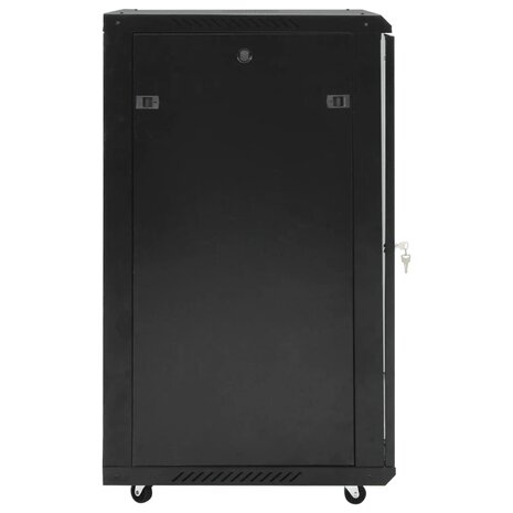 Netwerkkast 18U 19" IP20 60x60x100 cm zwart 4