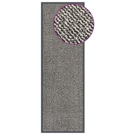 Deurmat getuft 60x180 cm lichtbruin 1