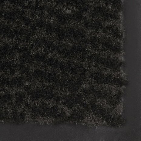Deurmat getuft 60x180 cm zwart 4